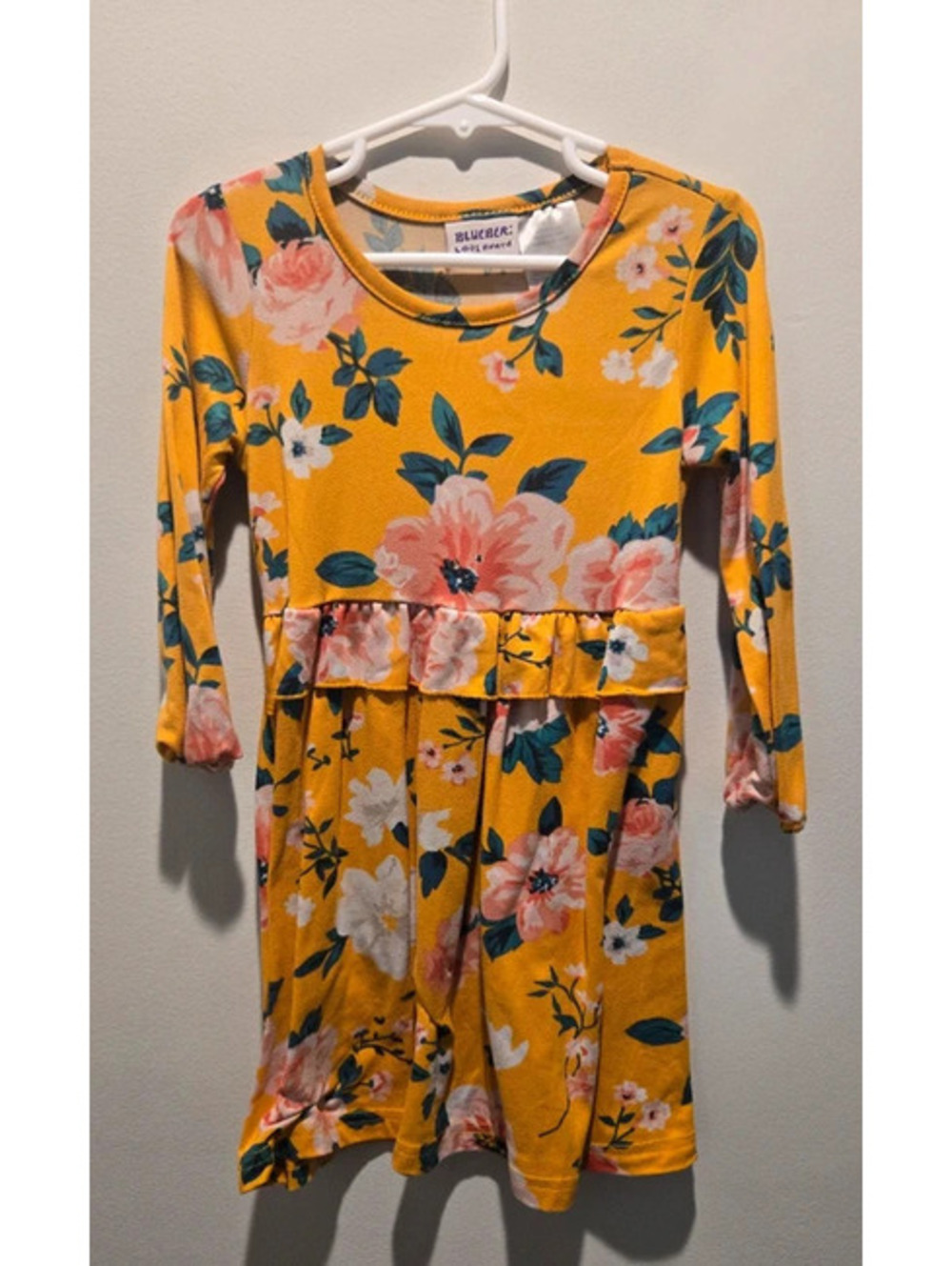 Blueberi Boulevard Floral Dress